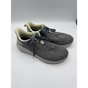 Women's Kuru Flex Via Dove Gray/Pale Lime Walking‎ Shoes Size 9.5 Medium